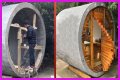 I turned a concrete water pipe into a stunning tiny home…I came up with the idea on a building site & it only cost £12k