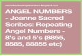 
Repeating Angel Numbers - 8's and 7's  (8877, 8787, 88877 etc)
